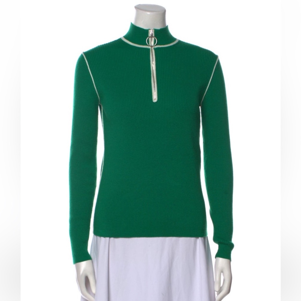 Maje Mock Neck Sweater